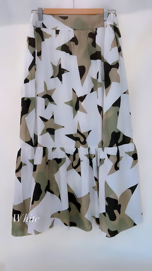 Camo Star Skirt
