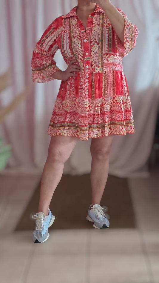 Monaco Boho Short Dress